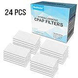 CPAP Hypoallergenic Filters ResMed Premium Disposable Universal Replacement Filters Supplies for ResMed AirSense 10 - ResMed AirCurve 10 - ResMed S9 - AirStart - Series CPAP Machines - Set of 24