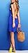 Baonmy Womens Bikini Cover Up Spaghetti Strap Backless Beach Dress Swimwear
