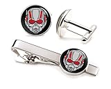Ant-Man Tie Clip, The Avengers Jewelry, Antman Cufflinks, Yellowjacket, Superhero Wedding Party and Groomsmen Gift Geek
