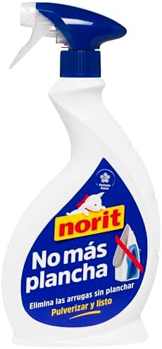 - No Más Plancha, Spray Antiarrugas, Elimina Arrugas Sin Necesidad de Planchar, Aroma Fresco, Apto para Todas las Prendas, Fórmula Respetuosa - 500 ml