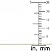 Solid 14k Yellow, White or Rose Gold 0.8mm Rope Chain (14, 16, 18, 20, 22, 24 or 30 inch)