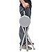 Outdoor Travel Folding Stool Chair Portable Tripod Cane Walking Stick Seat Camping Hiking [US Warehouse] by ShopIdea