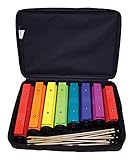 Rhythm Band Deluxe 8-Note Diatonic Resonator Bell Set