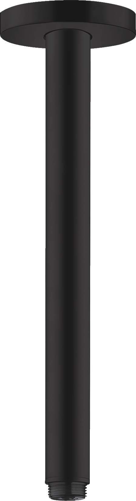 hansgrohe 27389670 S 30 cm Matt Black Ceiling Connection