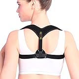Leggio Posture Brace - Comfortable Posture Corrector For Women And Men - Back Brace - Physical Therapy Clavicle Support - Back Brace Posture Corrector Prime (Original) (Original)