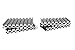 Makerbeam 40x10x10mm Beam, Black anodised (2 Packs of 8) and 60x10x10mm Beam, Black anodised (2 Pack of 8)