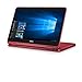 2018 Newest Dell Lightweight Inspiron 11.6″ Touchscreen 2 in 1 Laptop PC AMD A6-9220e Processor 4GB DDR4 RAM 32GB eMMC SSD Hard Drive Radeon R4 Graphics Wifi Webcam Bluetooth 3.2 Lbs Windows 10-Redthumb 2