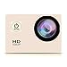 lightdow LD4000 Sports Action Camera HD Waterproof DV Camcorder (Gold)
