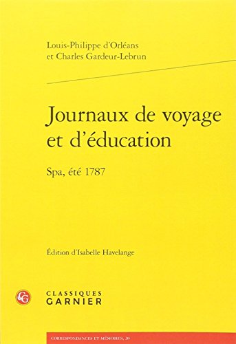 Journaux de voyage et d'éducation