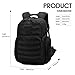 Mardingtop 35L Tactical Backpacks Molle Hiking daypacks for Camping Hiking Military Traveling WT0076-Black