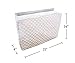 Sturdy Covers Indoor AC Cover Defender - Insulated Indoor Air Conditioner Unit Cover (White, 14 x 21 x 4)