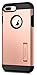 Spigen Tough Armor [2nd Generation] Designed for Apple iPhone 8 Plus Case (2017) / Designed for iPhone 7 Plus Case (2016) - Blush Gold