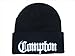 3D Embroidered Compton Eazy E Beanie Cap Hat (One SIze, Black/White)