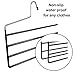 Pants Hanger Multi-Layer Jeans Trouser Hanger Closet Stainless Steel Rack Space Saver for Tie Scarf Shock Jeans Towel Clothes（3 Pack ）
