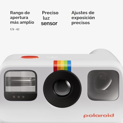Polaroid - câmera instantânea go geração 2 - preta (9096)