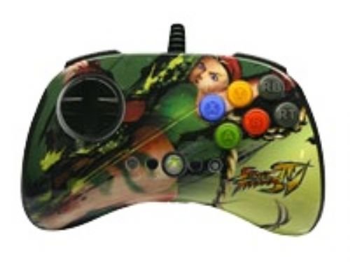 Mad Catz Street Fighter IV FightPad - Akuma (Xbox 360) [import anglais