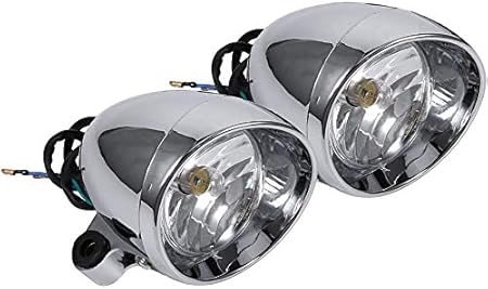 Amazon ヘッドライト スポットライト バイク用スポーツライト 照明 高輝度 低消費電力 2個セット 12v オートバイ改造用品 ヤマハ ホンダ スズキ ハーレーダ ビッドソン カワサキ ドゥカティに適用ヘッドライト 車 バイク 車 バイク
