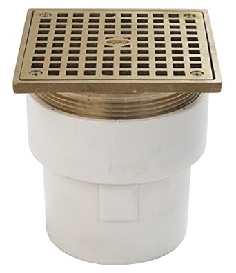 Zurn Fd2211 Pvc St Adjustable Floor Drain With Square Top Pvc