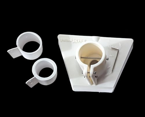 Kit Montaggio Supporto Regolabile Per Starlink Gen 3 (V3) | Per Parete, Tetto, Palo | Con Adattatore Tubo, 360° Regolabile