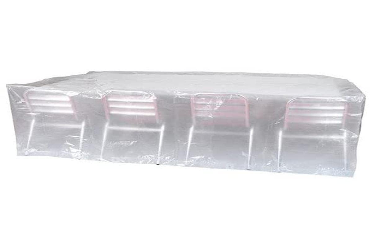 Ribiland PRH090200X101 Platinum ECO Cover 200 x 100 x Height 80 cm for Rectangular Table 90 g/m²