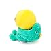 LINE FRIENDS Dinosaur Sitting Doll - Dino Sally Character Plush 8 Inches, Green