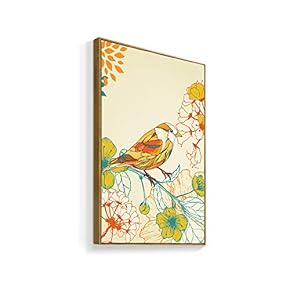 Framed for Living Room Bedroom Chinese Ink Birds...