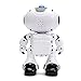 HANMUN Electronic RC Robot Learning Toys Xq16006 Toddler Intelligent Action Dancing Remote Control Robot Toys with Music Lights