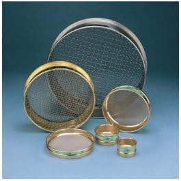 3 in. DIA S/STEEL SIEVE ASTM E11:95 W/WIRE 45 MICRON - 003SAW.045 - EACH