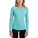 Vapor Apparel Women’s UPF 50+ UV Sun Protection Long Sleeve Performance Regular Fit T-Shirt for Sports and Outdoor, Medium, Water Blue