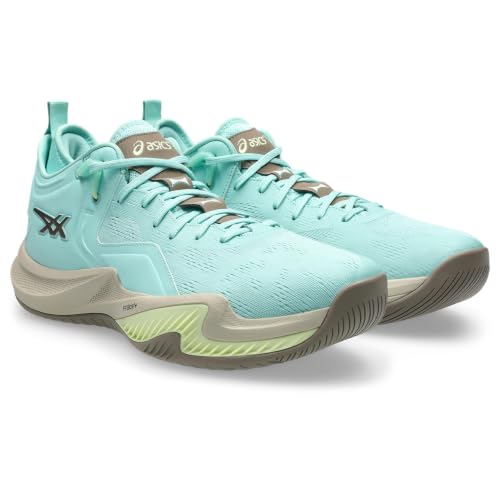 [アシックス] バスケットボールシューズ NOVA SURGE LOW 2 OASIS GREEN/TAUPE GREY 27.0 cm 2E