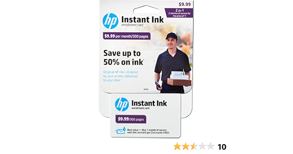 Amazon.com: HP – instantáneo 300-page Mensual Plan de tinta para Select  Impresoras HP : Productos de Oficina