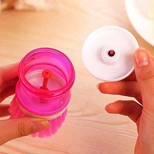 Xeminor Pot Detergent Wash Pot Brush Dish Wash Brush Bowl Wash Brush Wok Brush Applies To All Kinds Of Pots In The Kitchen 3 Pieces Random Color Superiorâ€'Quality and Creative