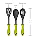 3 Piece Cooking Utensil with Built-in Stand Starter Set Color: Green
