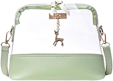 Sonnena Transparent Clear Crossbody Bag Cute Waterproof Messenger Shoulder Bag Wallets Purse Totes Handbag