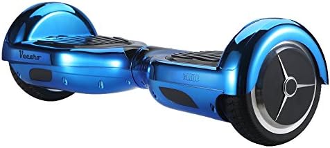 Vecaro GLIDE-MBL Hoverboard 6.5" - Electric Self Balancing Scooter - UL2272 Certified - Samsung Battery - Best Hoverboard + Carrying Case - Metallic Blue