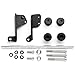 Krator No Cut Black Frame Sliders Compatible with Honda CBR 600RR (2003-2006) Frame Bobbins Sliders Crash Protectors Motorcycle Sportbike