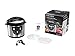 Tayama TMC-60XL 6 Quart 8 in 1 Multi Function Pressure Cooker, 6 Qt, Black
