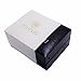 DREAMING Q&P Romantic His and Hers Watches,Pair Hearts Wristwatches for Couples Man Woman,Black Ultrathin Leather Strap Set of 2