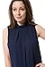 Eliacher Women's Casual Sexy Sleeveless Chiffon Blouse Summer Tops 8140 (XXL, 1)