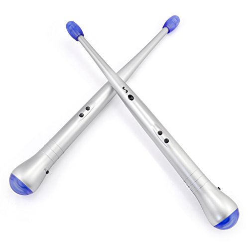 iKKEGOL Children Lightweight Rhythm Sticks Electronic Drum Sticks Air drumstick Novelty Children Toy Personal Gift Musical Party Gimmick