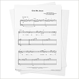 Give Me Jesus Sheet Music By Fernando Ortega Piano Vocal Chords Singer Pro From Musicnotes Fernando Ortega Fernando Ortega Traditional Afro American Amazon Com Books