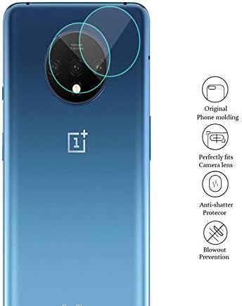 MYLBOO Case Compatible wlth Oneplus 7T Screen Protector, [Ultra-Thin] [Anti-Drop] [Shockproof] [2 Pack] Protective Film (Transparent)
