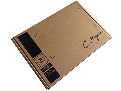 image for C. Itagain 4x6 Clear Acrylic Picture Frame - 20% Thicker Than Standard