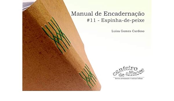 Manual De Encadernacao 11 Espinha De Peixe Portuguese Edition