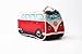 VW Volkswagen T1 Camper Van Toiletry Wash Bag - Red - Multiple Color Options Available