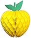 3-Piece 7 Inch Apple Decoration, Red Blue Yellow