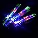 Lowpricenice 24pc Amazing Led Light Arrow Rocket Helicopter Flying Toy Party Fun Gift Elastic