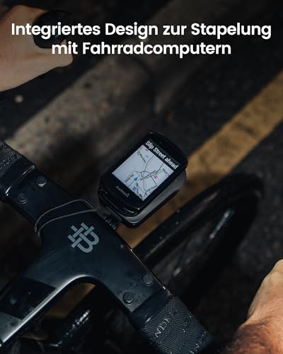 RAVEMEN FR500 Bicycle Computer Accessories, Compatible with Garmin/Wahoo Bicycle Computer IPX6 Waterproof USB-C Charging
