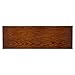 Leick Home 82360 Solid Wood Mission Oak Four Door TV Stand For 65