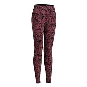 CRZ YOGA Mujer Naked Feeling Deportivos 7/8 Leggings Yoga Fitness Pantalon de Cintura Alta con Bolsillos-63cm